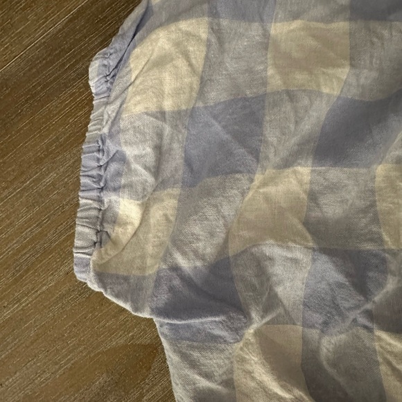 NWT Madewell 2 Piece Linen-Blend Bubble Top & Side-Button Midi Skirt, Sz XS - Picture 9 of 10